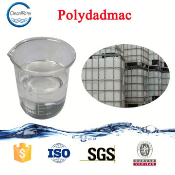 Tratamiento del agua potable Polidadmac Floculante Poly (cloruro de dialil dimetil amonio)